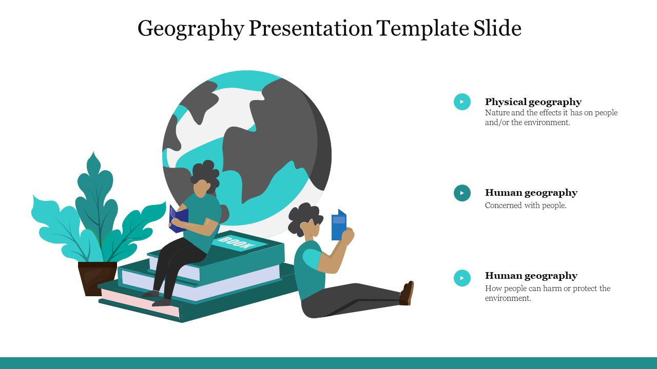 Geography Presentation Template Slide